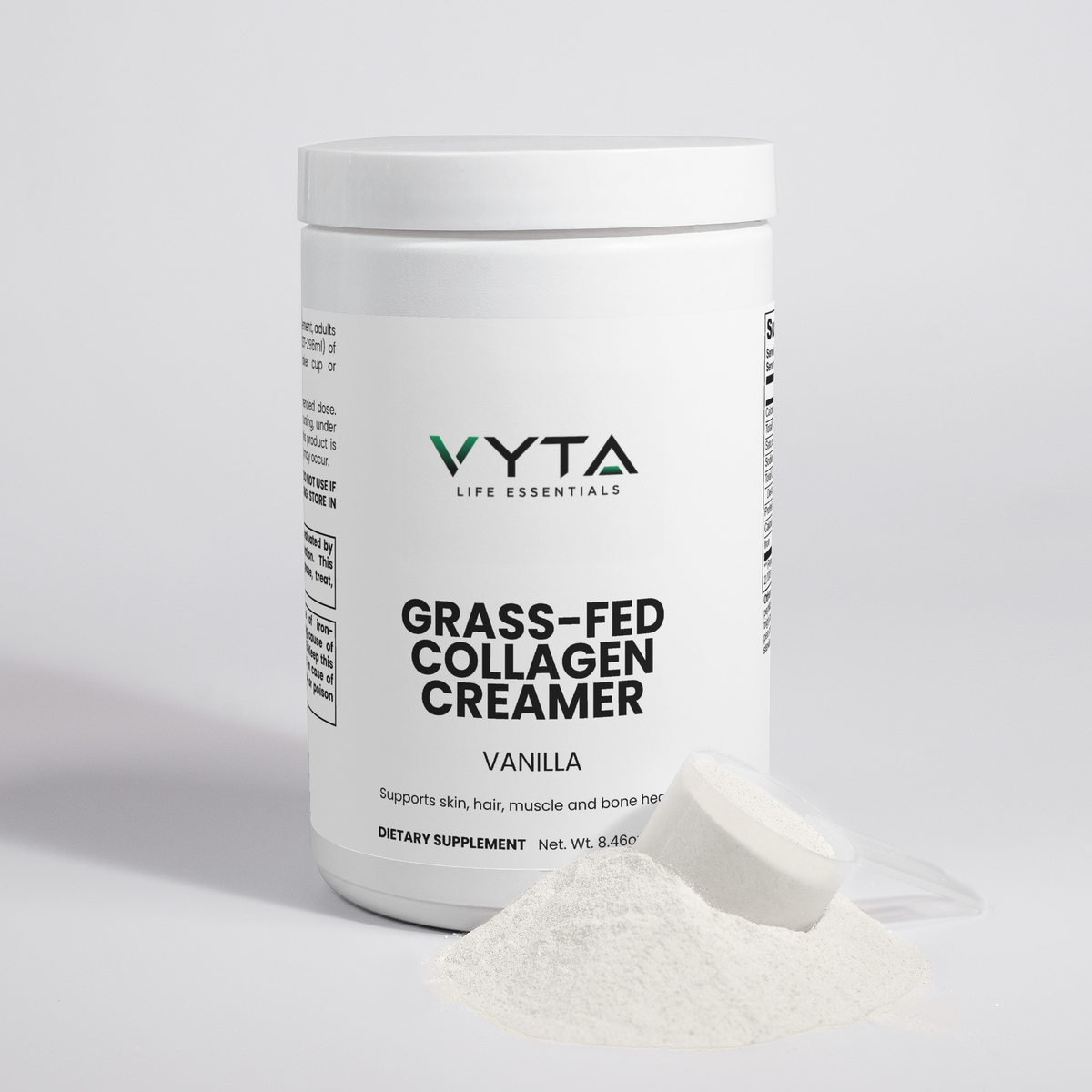 Grass-Fed Collagen Creamer (Vanilla)