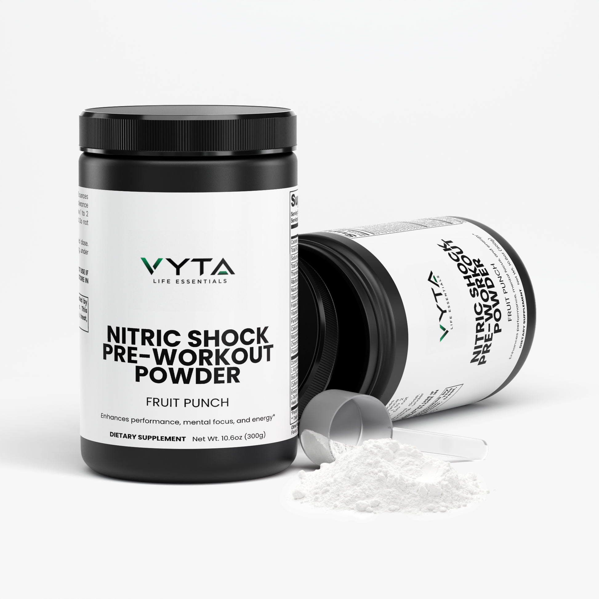 Nitric Shock Pre-Workout Powder (Fruit Punch)