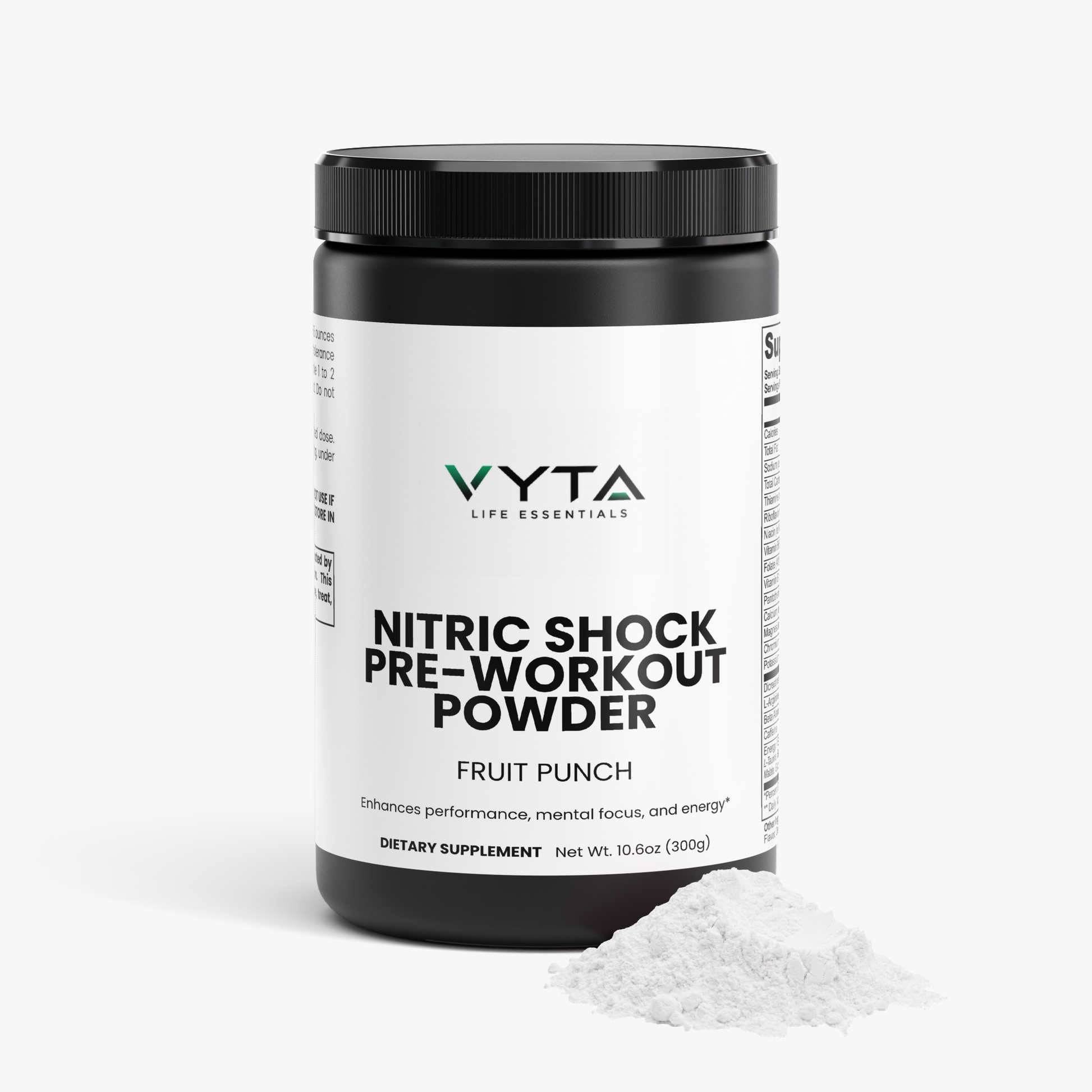 Nitric Shock Pre-Workout Powder (Fruit Punch)