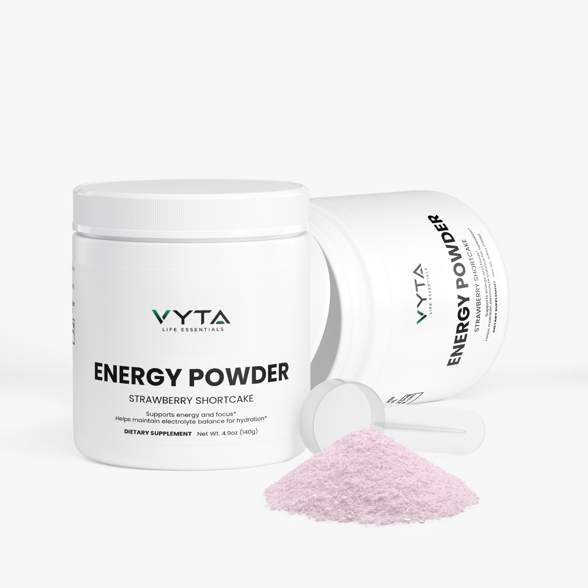 Energy Powder (Strawberry Shortcake)