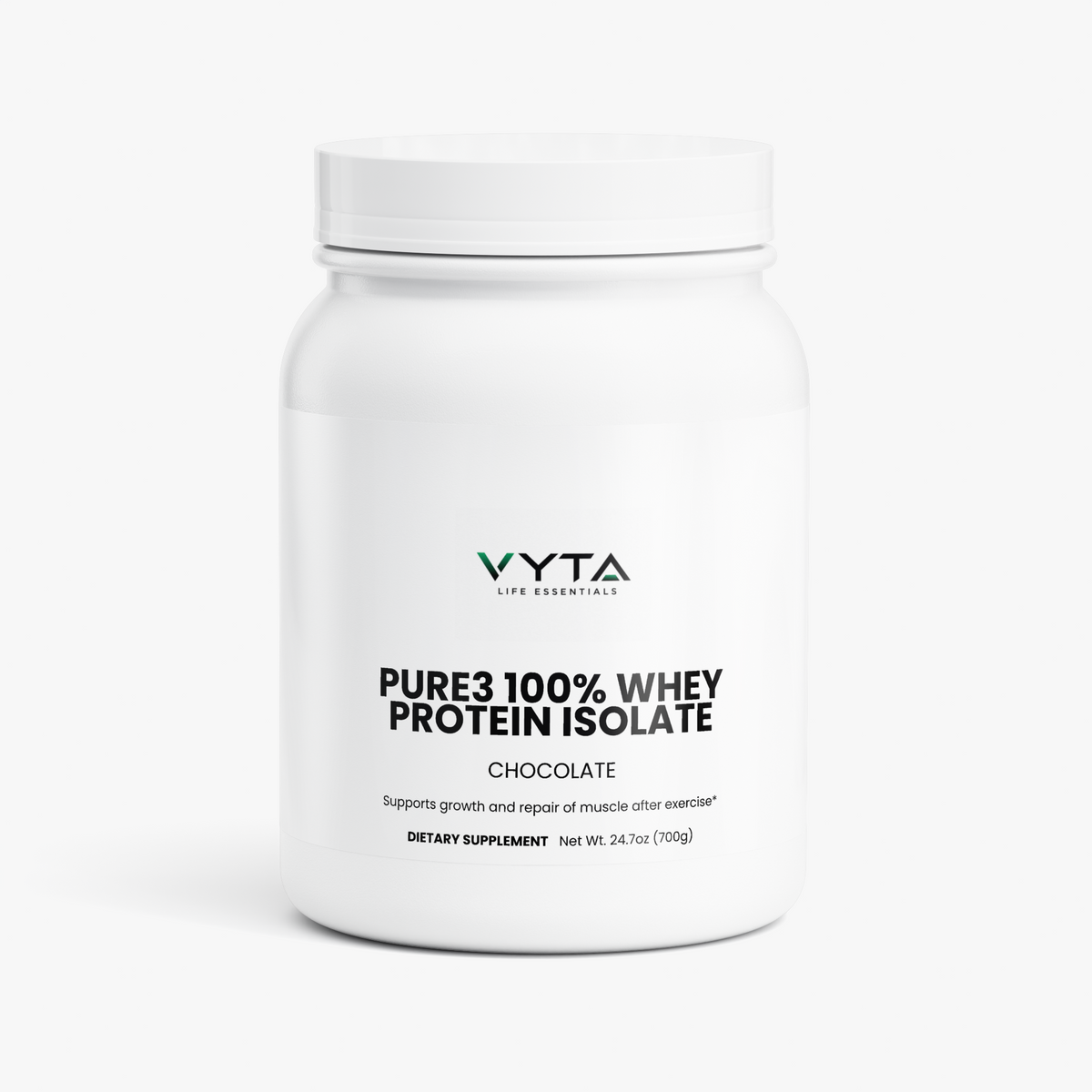 Pure3 100% Whey Protein Isolate (Chocolate)