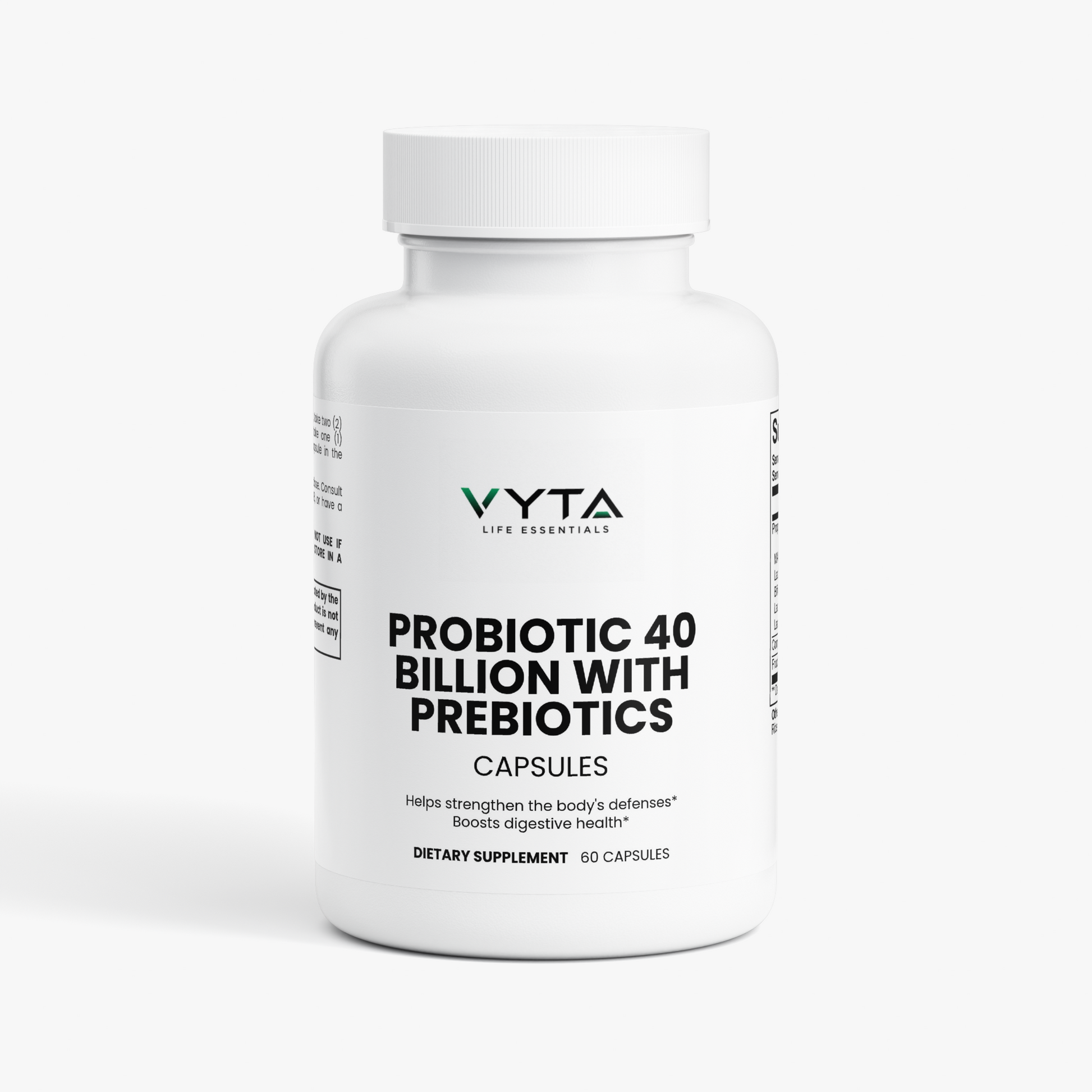Probiotic 40 Billion with Prebiotics