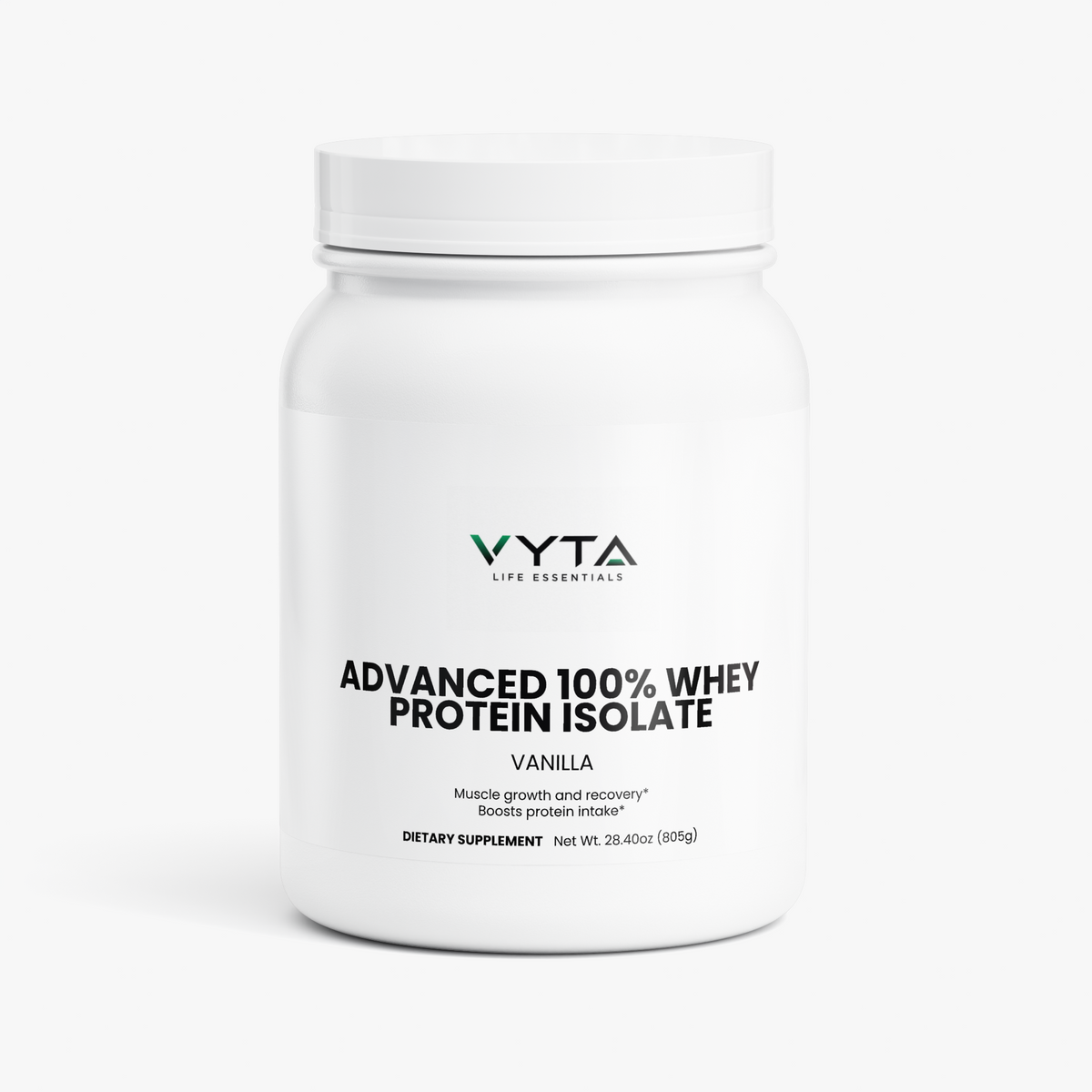 Advanced 100% Whey Protein Isolate (Vanilla)