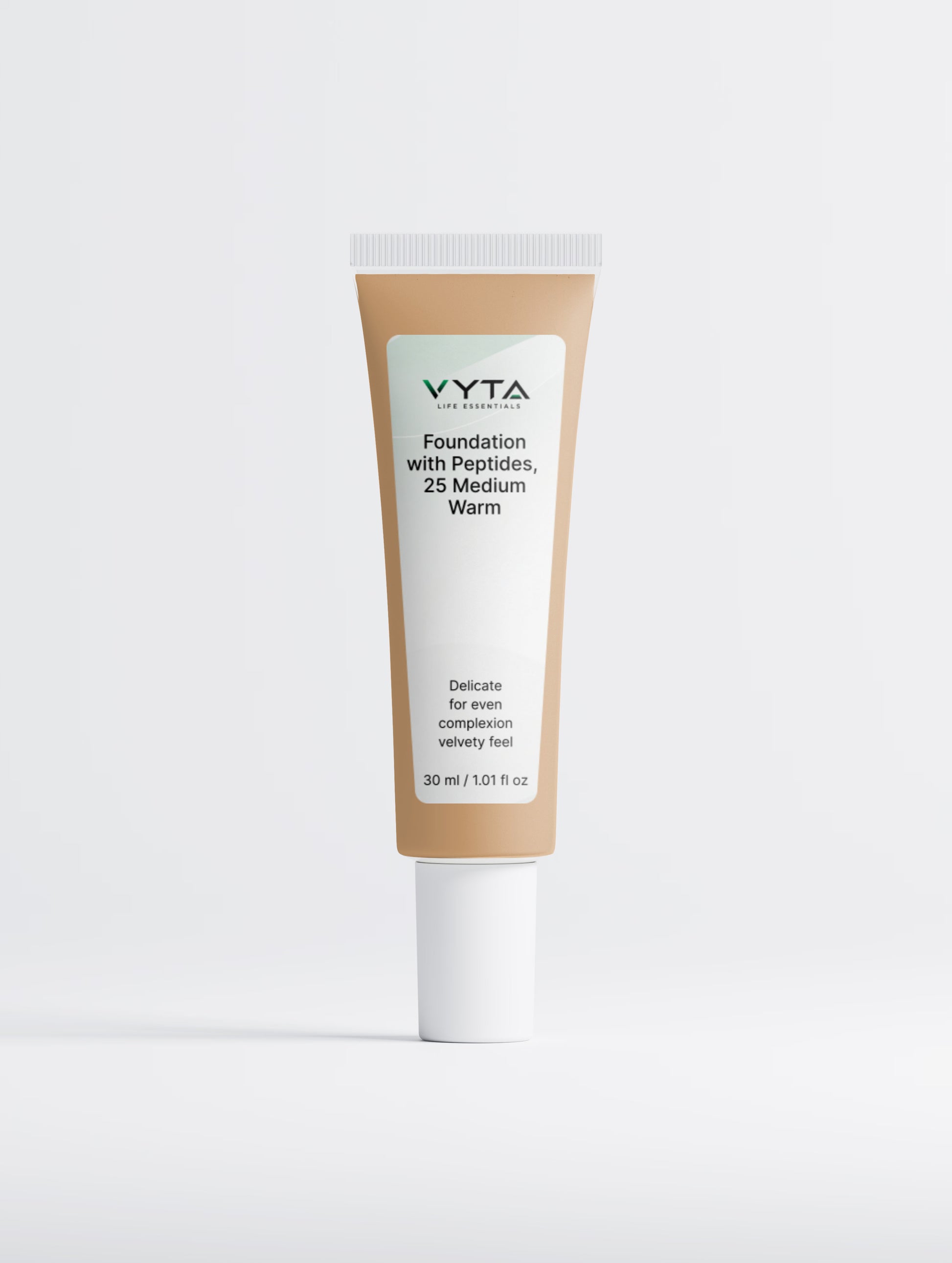 Foundation with Peptides,  25 Medium Warm