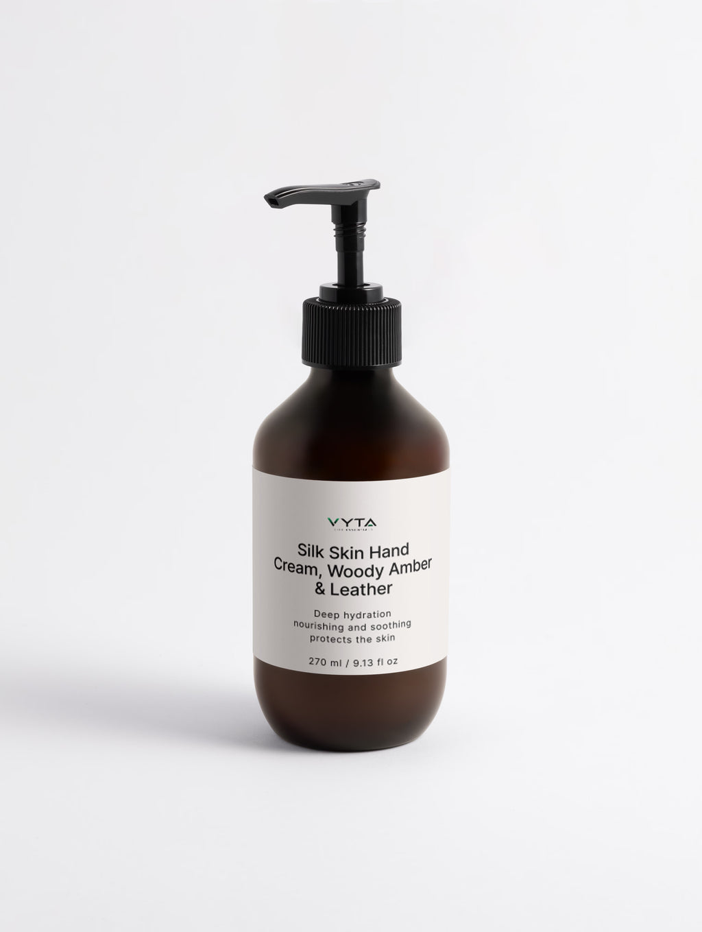 Silk Skin Hand Cream, Woody Amber & Leather