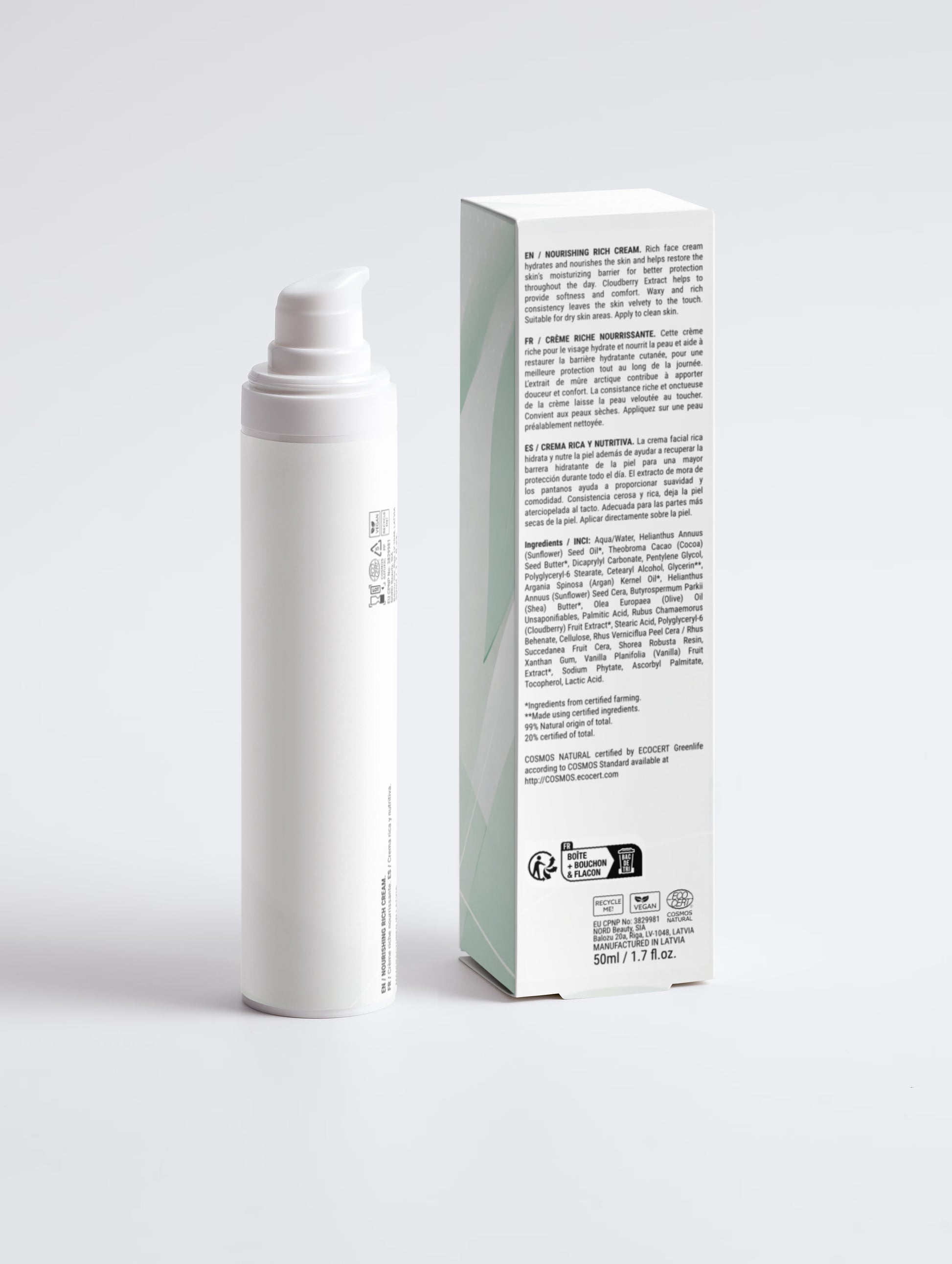 Nourishing Rich Cream, Fragrance Free
