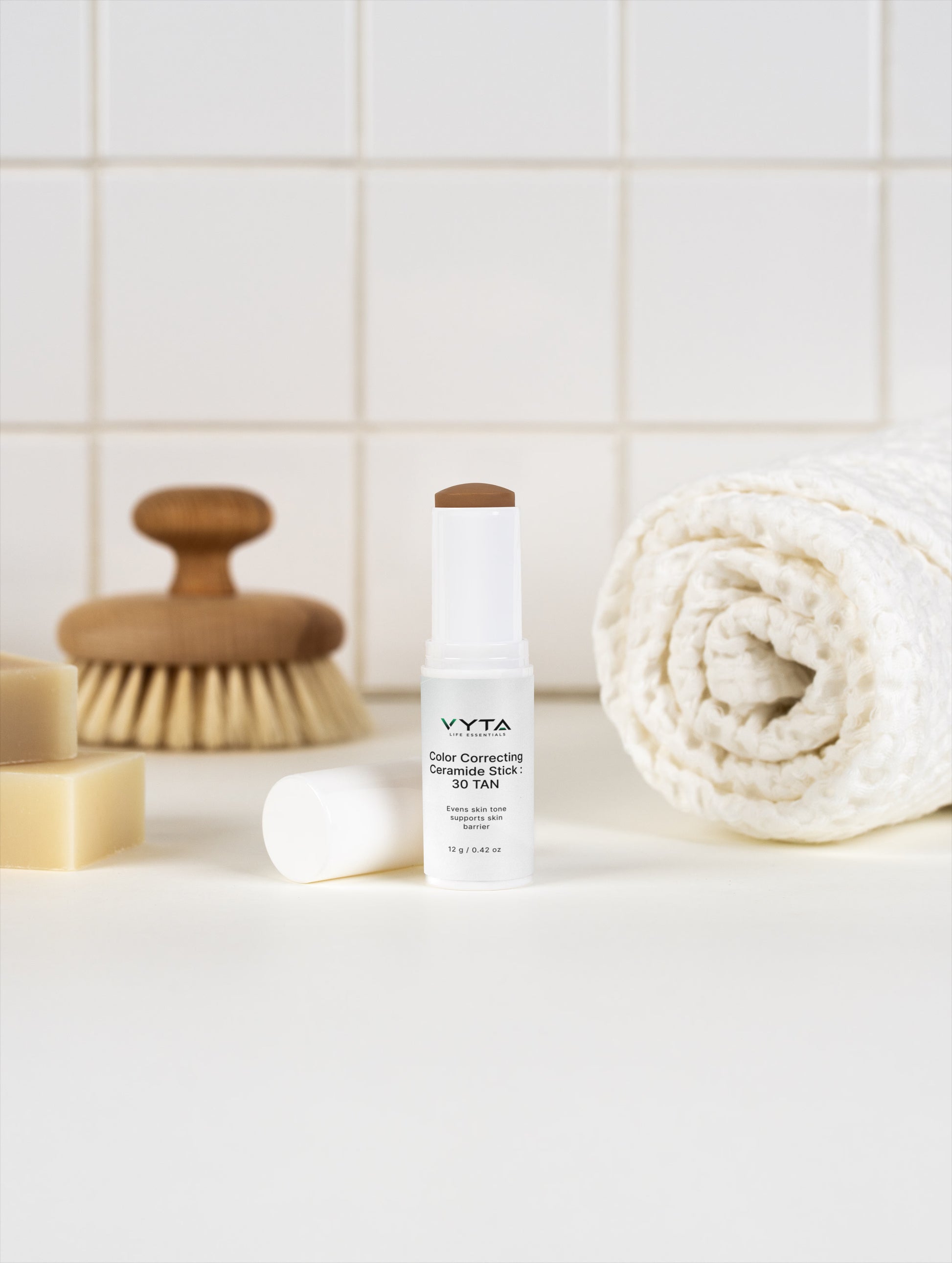 Color Correcting Ceramide Stick : 30 TAN