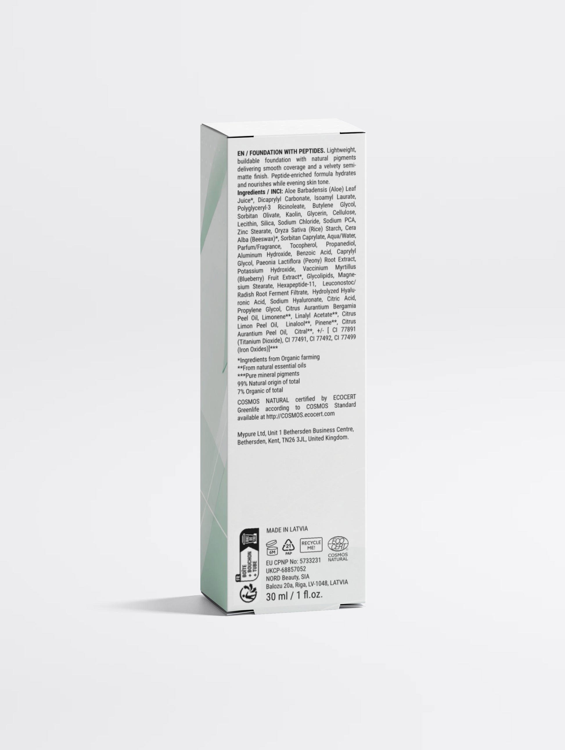 Foundation with Peptides, 35 Tan Warm