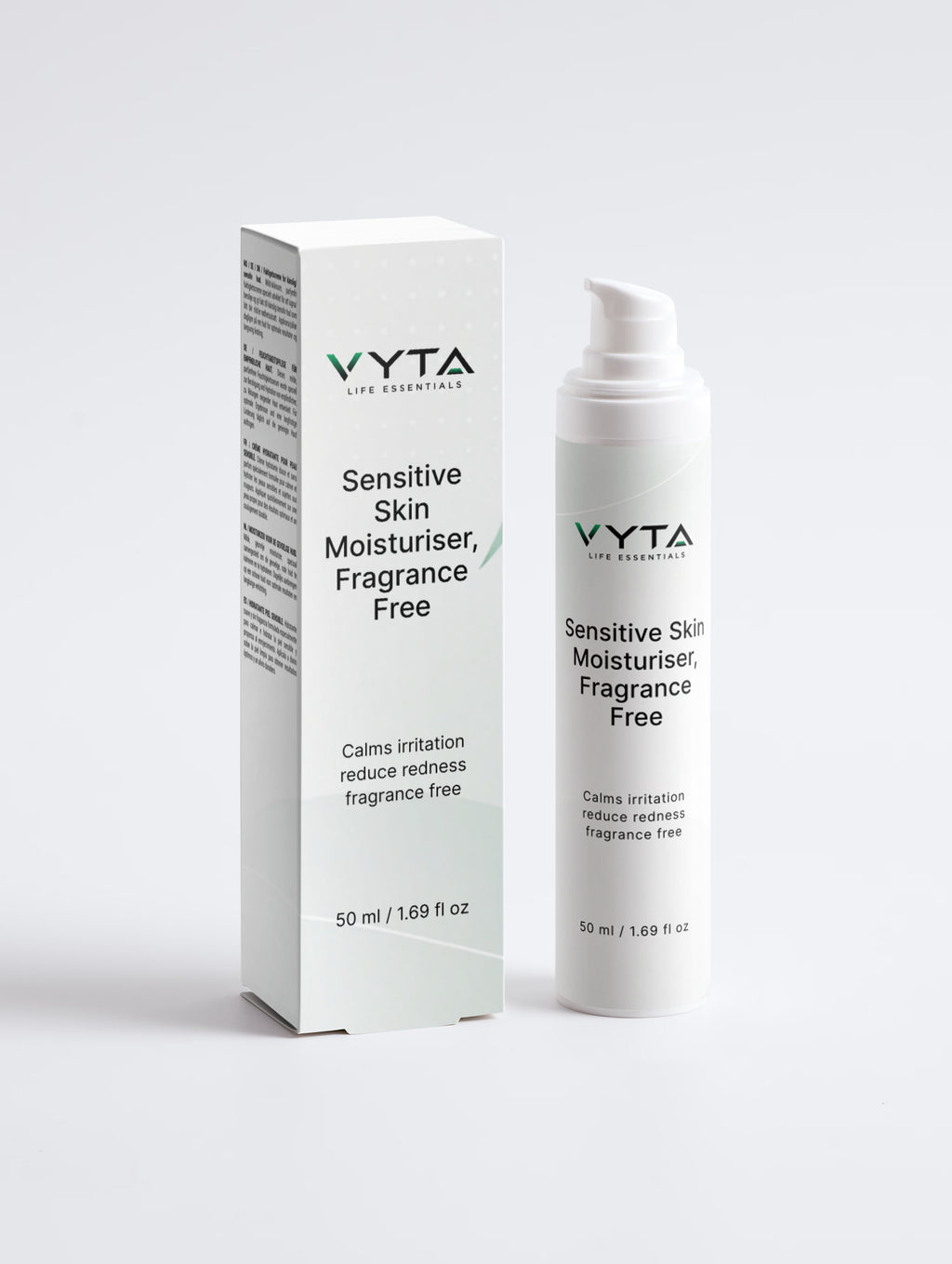 Sensitive Skin Moisturiser, Fragrance Free