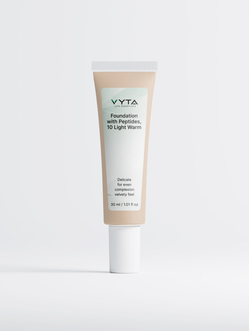 Foundation with Peptides, 10 Light Warm