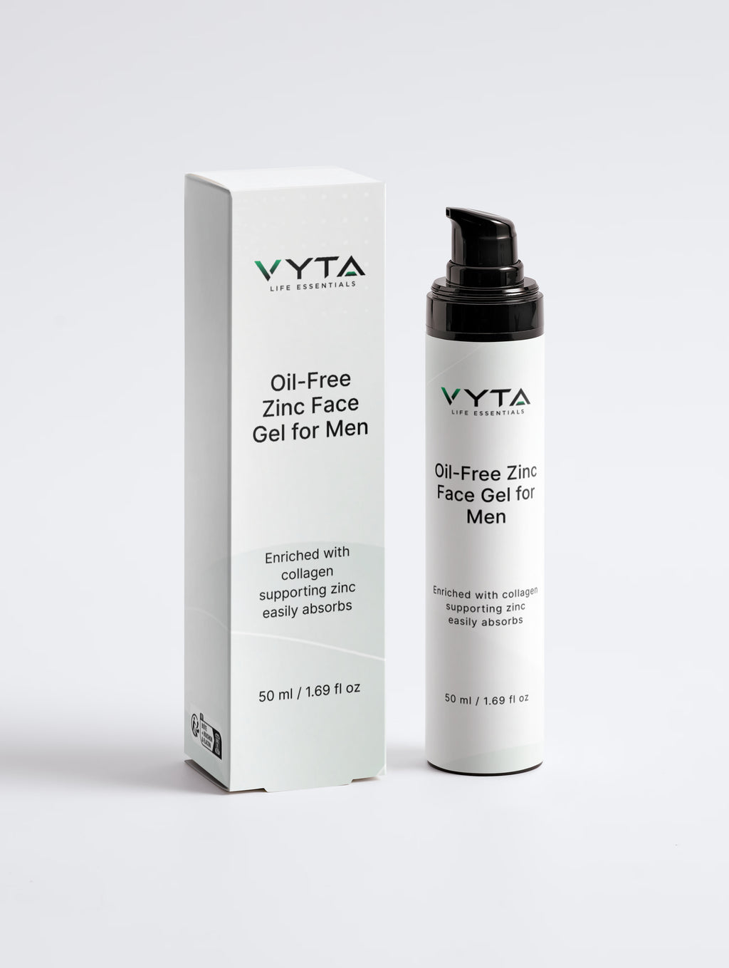 Oil-Free Zinc Face Gel for Men